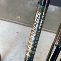 2- Rainshadow Rods Rccb 80m 30-50 Lb&rctb70xxh $250&$300