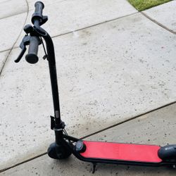 Segway C15Youth Electric Kick Scooter Red Black