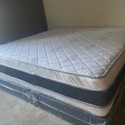 ✅ Special Queen Jumbo 14 To 16 Inch- Double Sides + Free Box Spring / Same Day Deliver