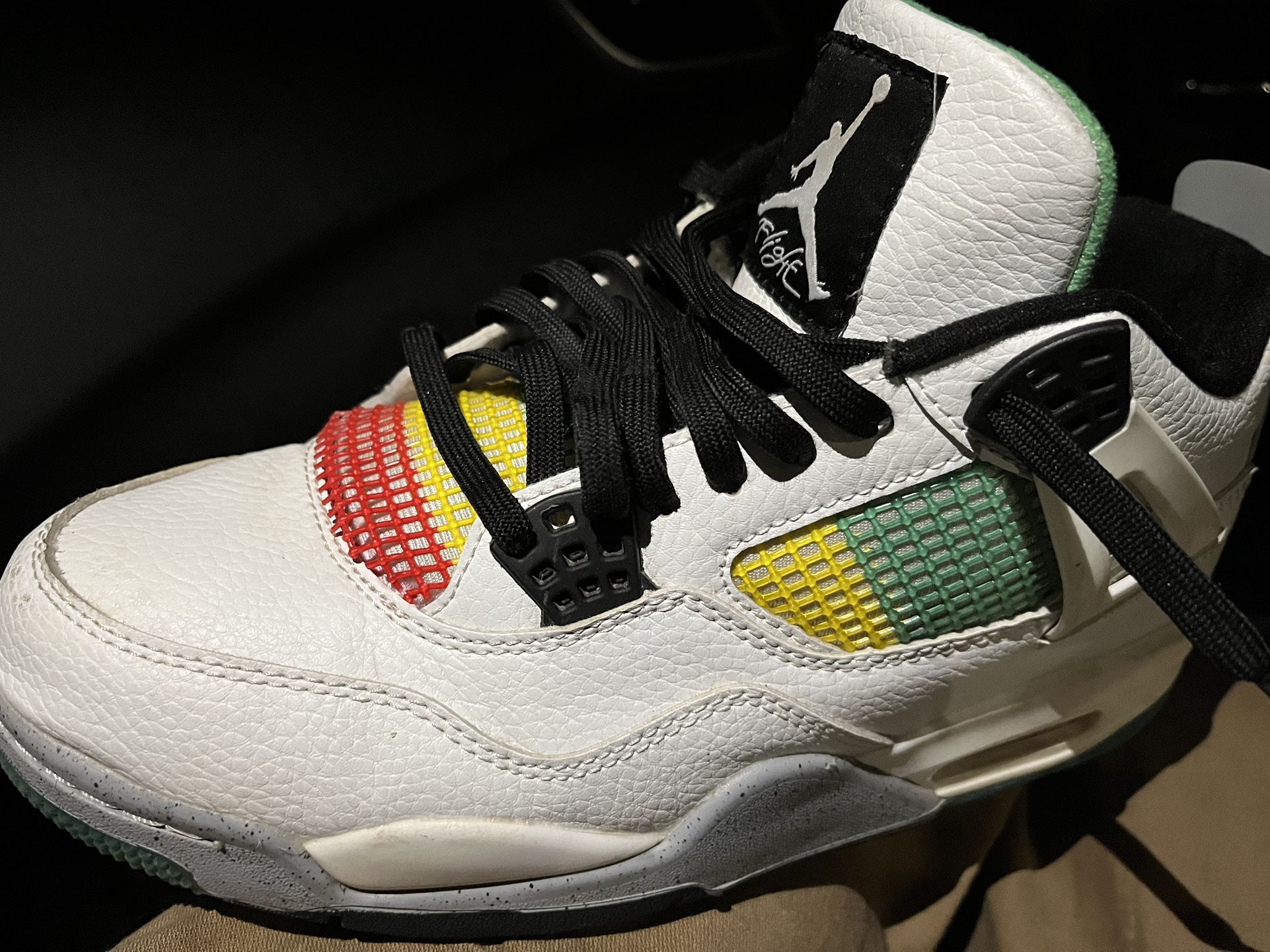 Jordan Shoes Women’s Retro 4 Rasta