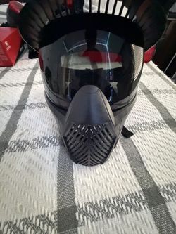 Carbon paintball mask