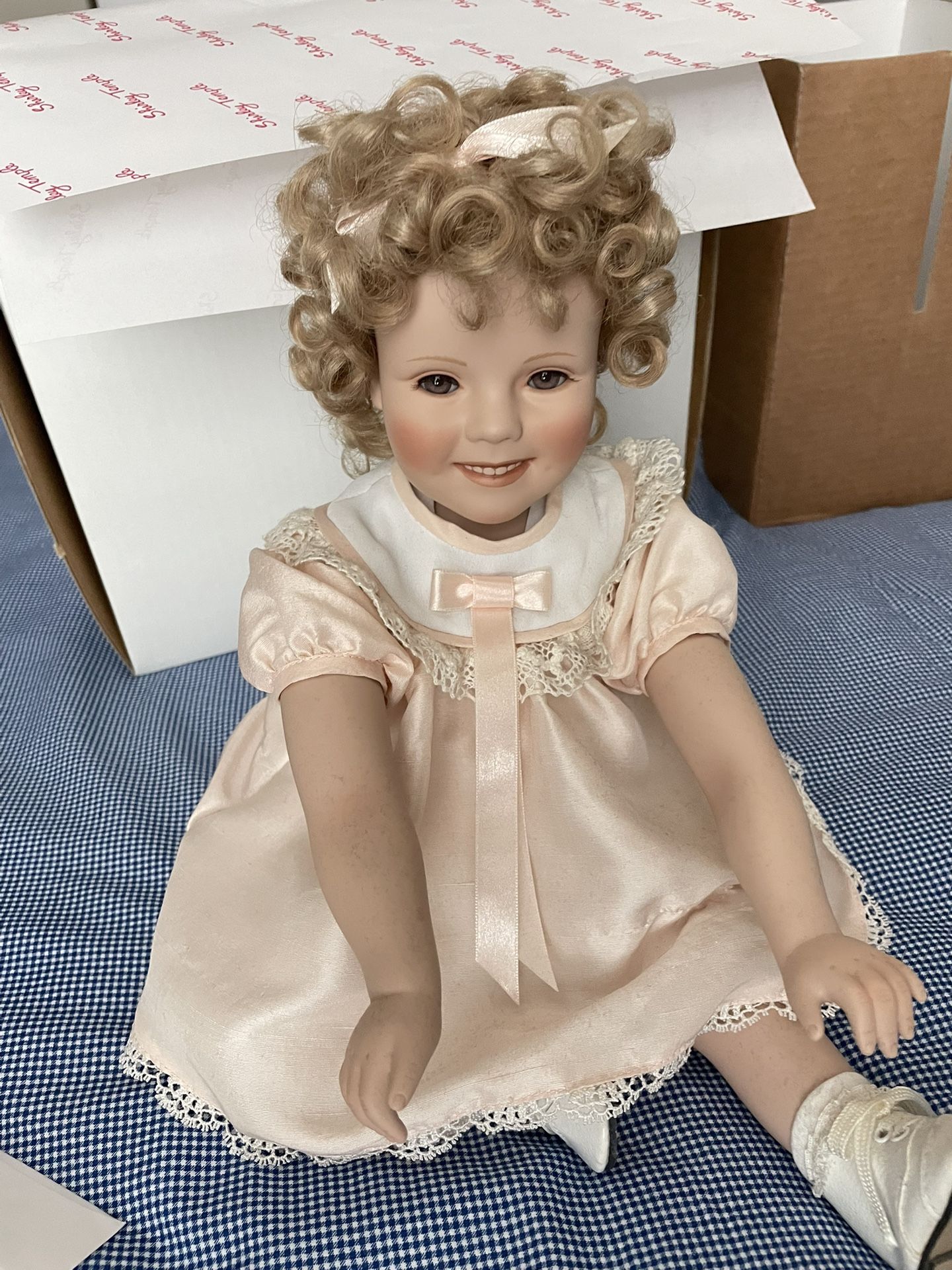 “Little Miss Shirley” — The Shirley Temple Toddler Doll from the Danbury Mint collection