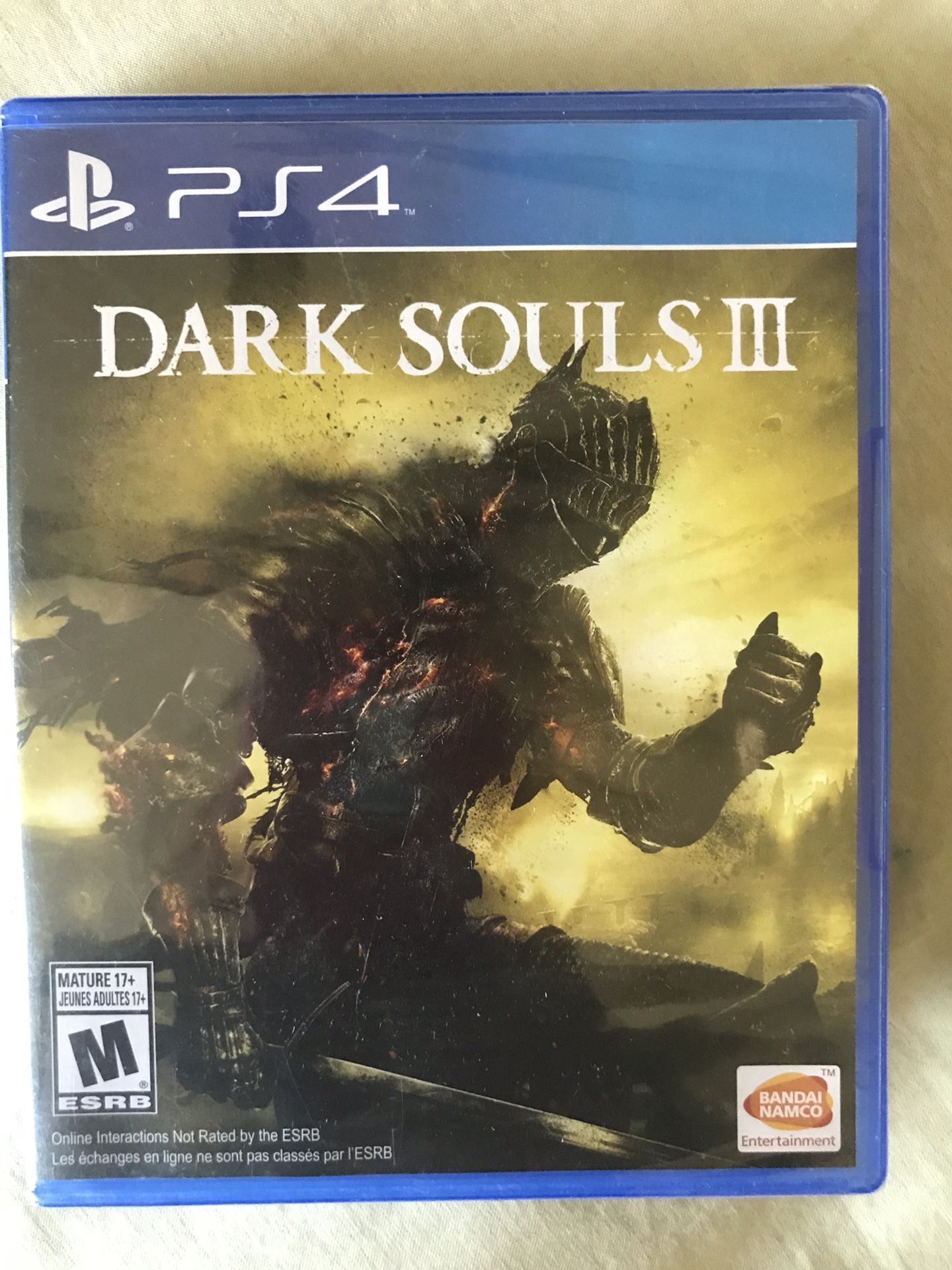 PS4 DARK SOULS 3. completely new only for serious buyers please thank you blessings 🙏