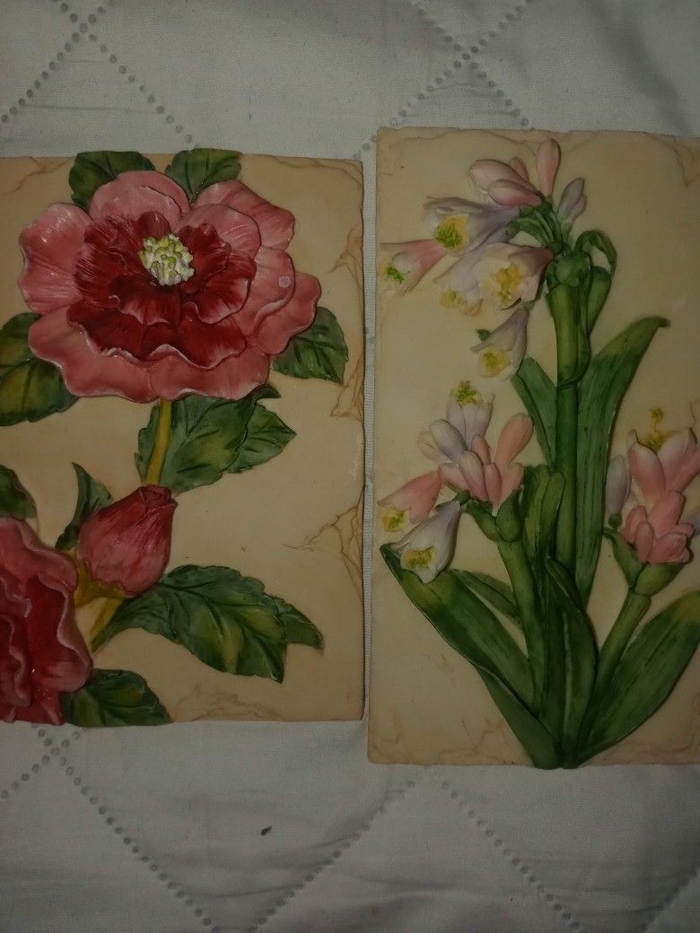 Mini Ceramic Flower & Rose Set