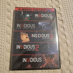 Insidious 5 Movie DVD Collection NEW