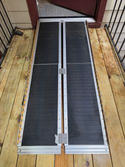 6-Foot Portable Folding Wheelchair Ramp