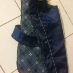 xlarge warm fleece inside w/nylon outside dog jacket $3 FIRM