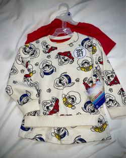 New paw patrol toddler 3 piece set
