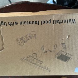 Nice Waterfall Pool Light