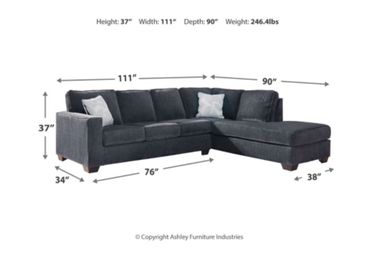 Ashley Furniture Grey/Gray Sectional