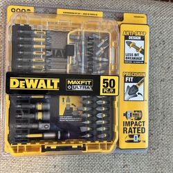 DEWALT MAXFIT 50-Piece Screwdriving Bit Set (model DWAMF50