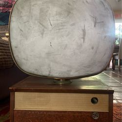 Vintage 1959 Philco Predicta Mid Century Swivel Television