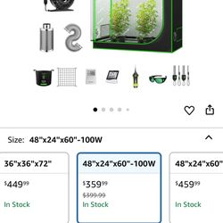 Vivo grow tent , grow light 