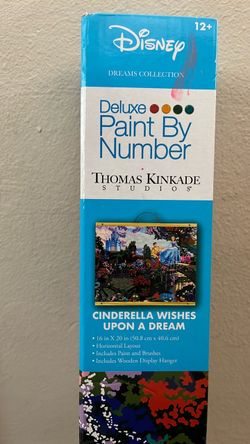 Thomas Kinkade Paint By Number Rose Art Kit