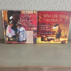 What Little Girls/Boys Are Made Of Book Set