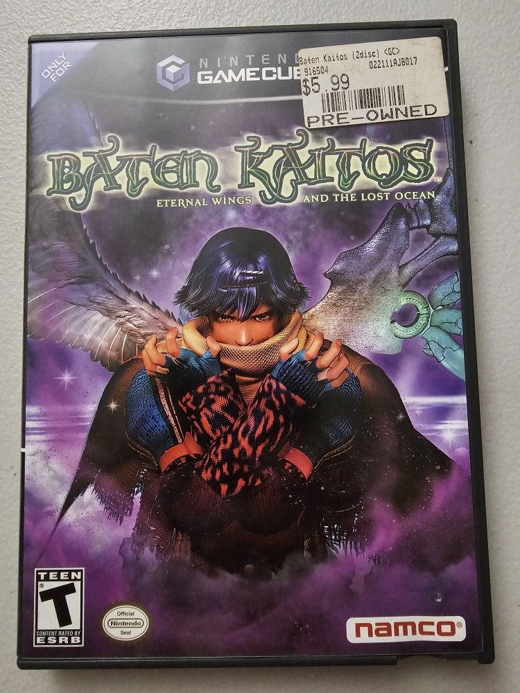 Baten Kaitos Eternal Wings and the Lost Ocean for Nintendo Gamecube - Great condition CIB / complete in box