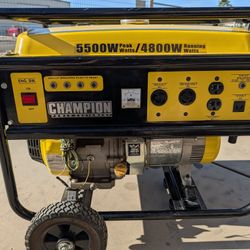 Champion 5500 Watt Peak 4800 Watt Gas Generator 