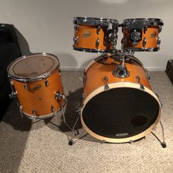 Ludwig  Drum Set Accent Birch $300