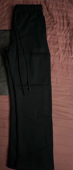 Essentials sweatpants stretch limo uncuffed size XL
