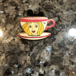 Collectible Disney Sleeping Beauty Teacup Mystery Pin . Size 1 Long  Brand New 