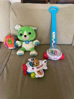 Vtech Airplane  and LeapFrog Scout