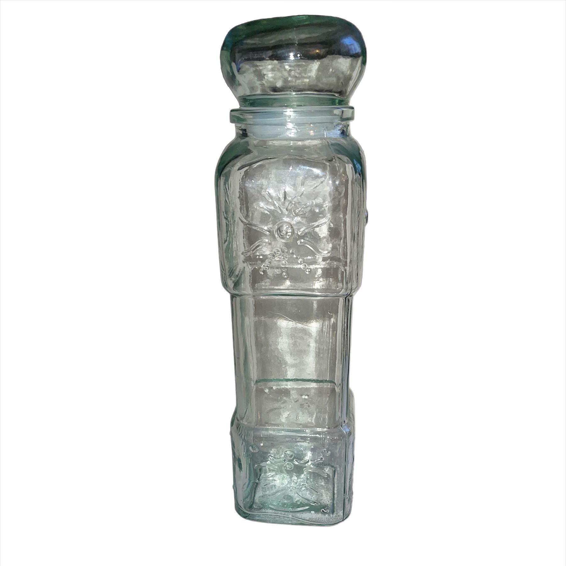 Glass storage container