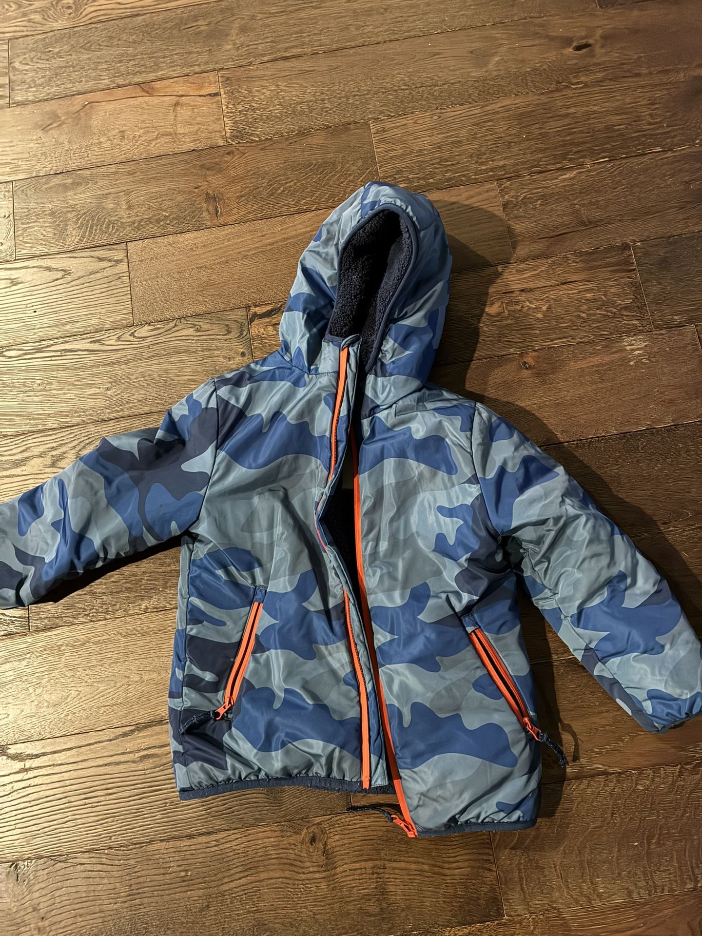 Mini Boden Boys Winter Coat Size Small