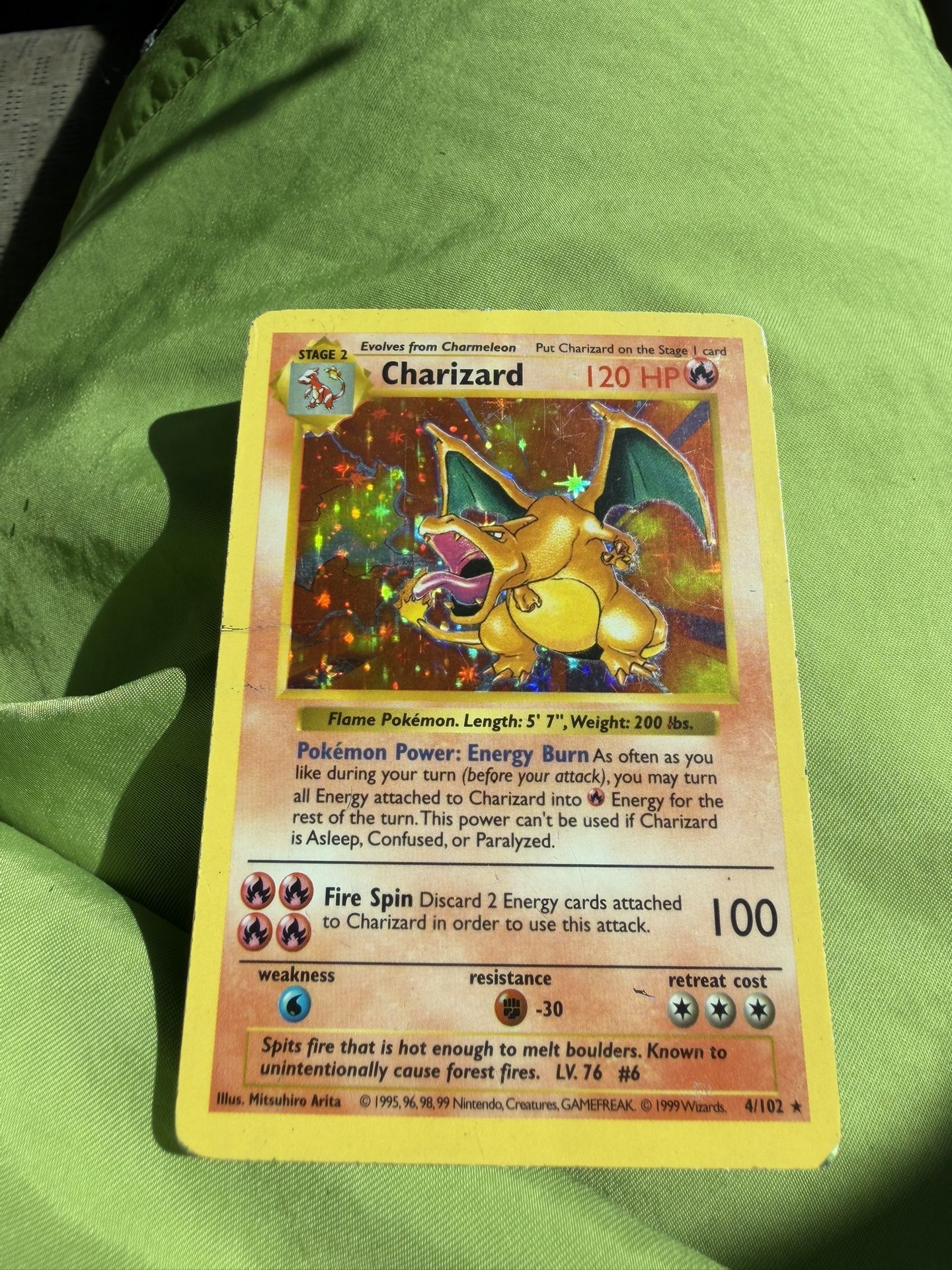 Charizard Shadowless