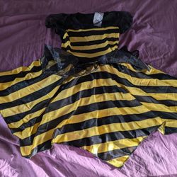 Halloween Girls Bumblebee 4t Costume 