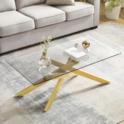 Gold Coffee Table 