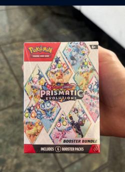 Pokemon Prismatic Evolutions Booster Bundle 