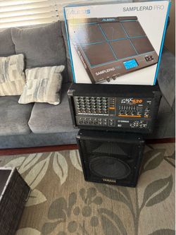 Yamaha speaker / Sample pad pro