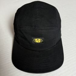 🔴Wu-Tang 5 Panel Hat Albino & Preto Rare Black Yellow Rza Gza