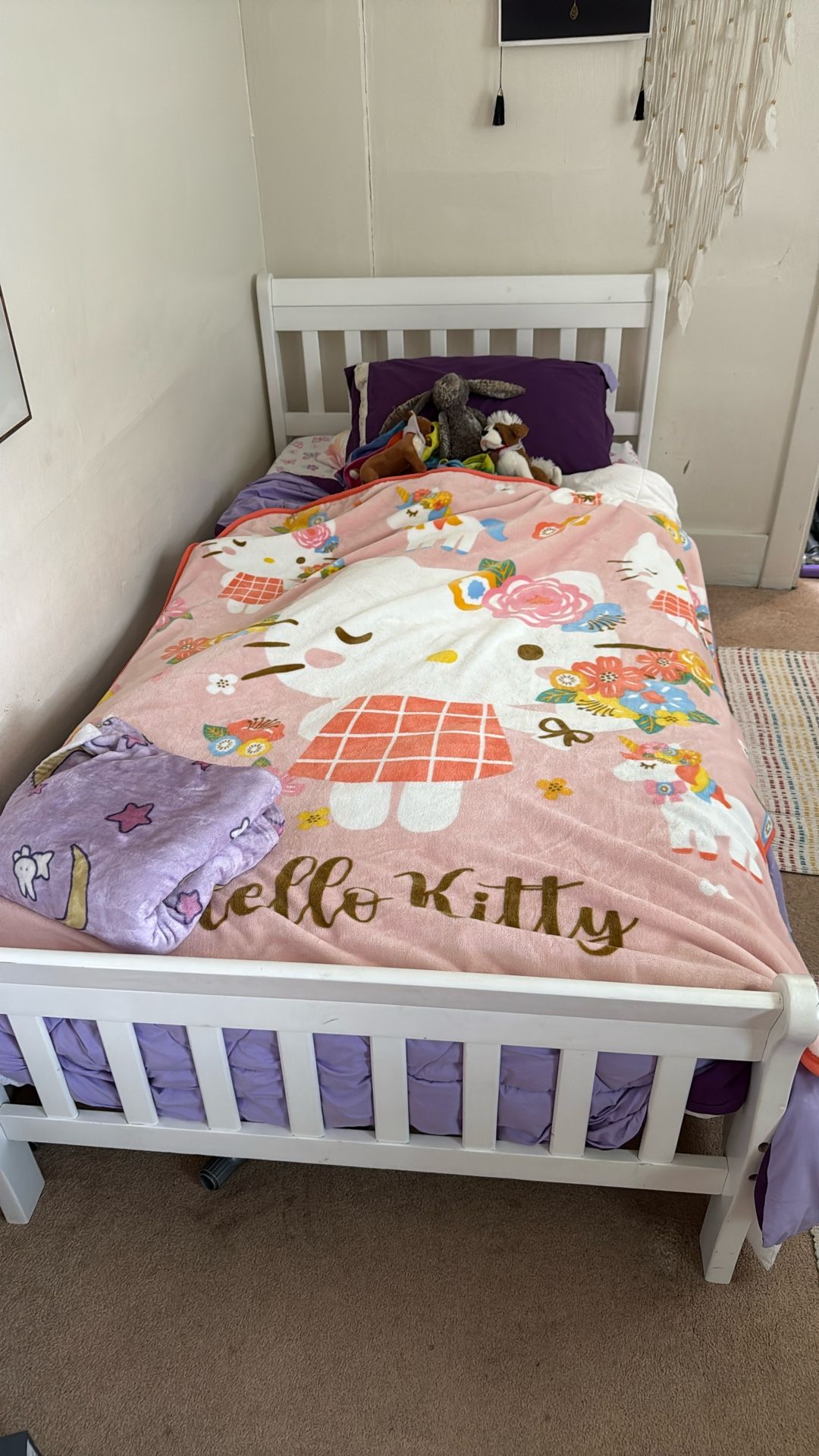 Twin Size Bed $30