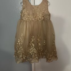 Gold Dress 
