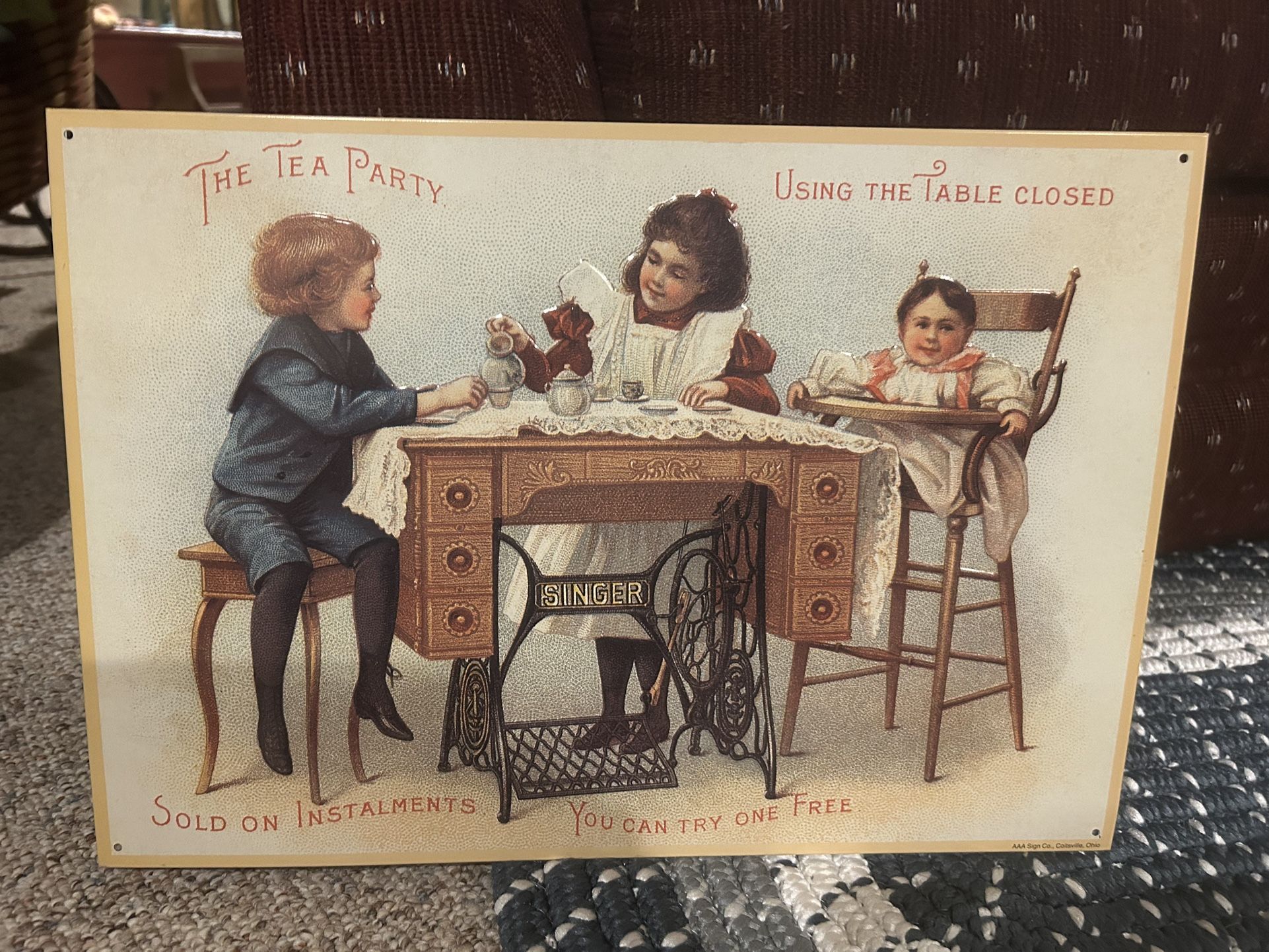 16 x 11 Tin Sign