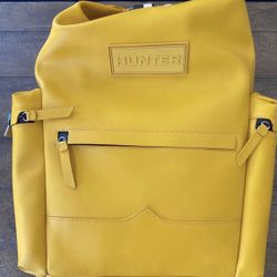 HUNTER Rubberized Leather Backpack