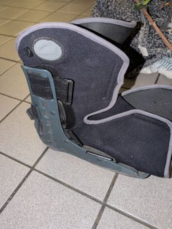 large walker boot