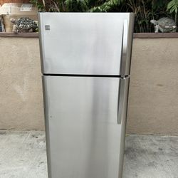 Kenmore Fridge Silver 18cu Ft 30x30x66🛑👍3 MONTHS WARRANTY 