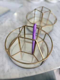 $15 each Rotating Vanity Organizing Container