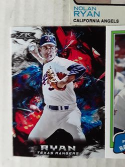 3 Nolan Ryan Baseball Cards.