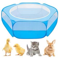 “New”Portable Pet Playpen(indoor/outdoor)w/carry Bag (waterproof,w/cover Top)45”L X 14” T)retail$39