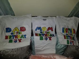 Super Mario custom made shirts