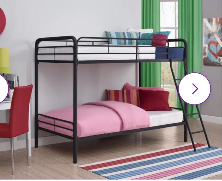 Twin/Twin Bunk bed With Mattress Included