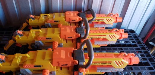 Nerf Gun Vulcan EBF-25 dart blaster with Detachable Tripod Stand. for Sale  in Miami, FL - OfferUp