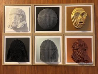 Star Wars illusion Wall Art