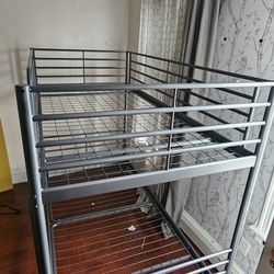 Twin Bunk Bed   Metal  Materials  