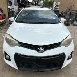 2015 TOYOTA COROLLA 1.8L PARTS ONLY 