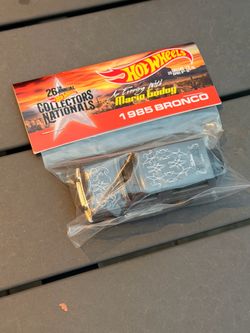 2026 Hot Wheels 26th Nationals Dallas, TX Convention ‘85 Ford Bronco - Grey