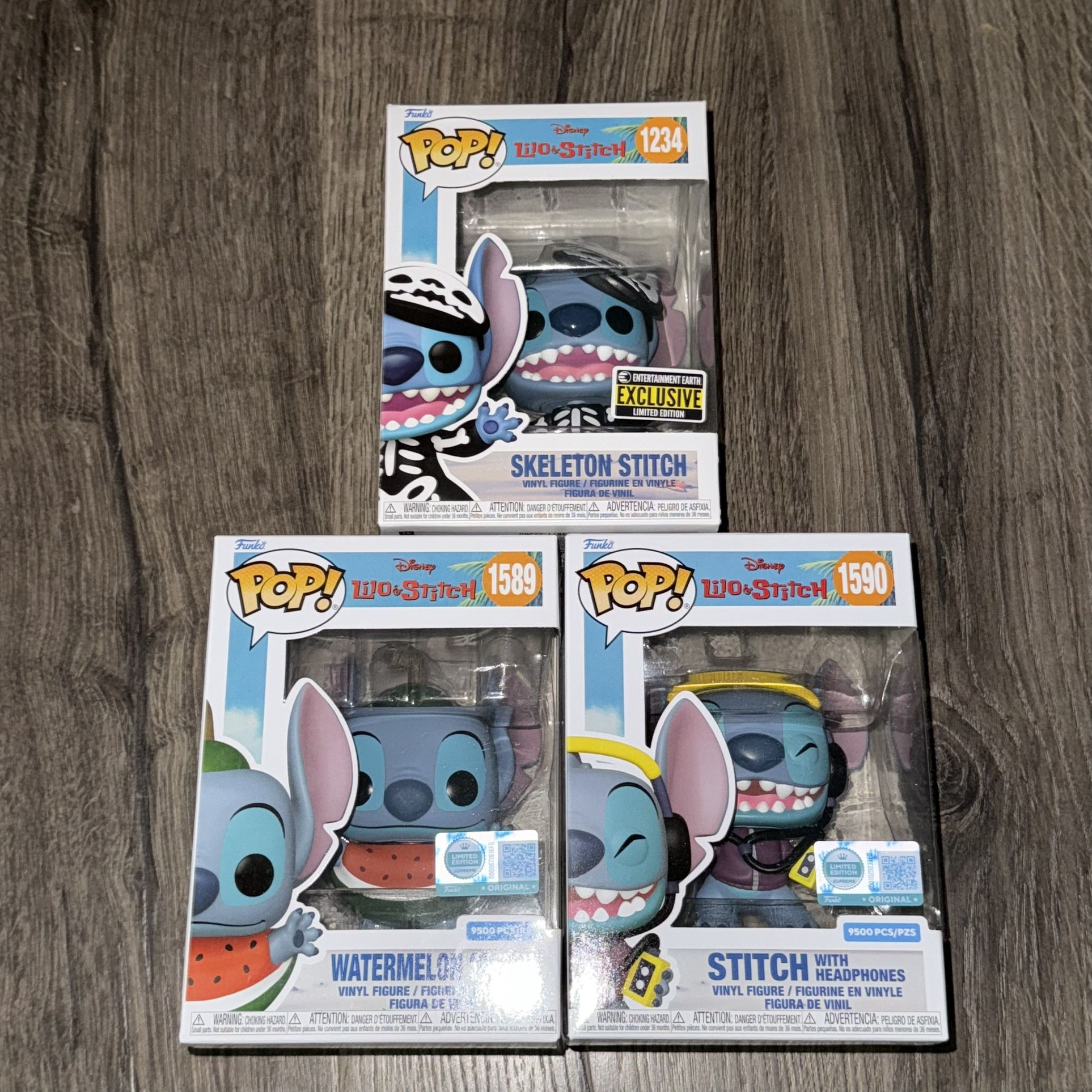 Stitch Funko Pop Bundle